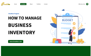How to Manage Business Inventory