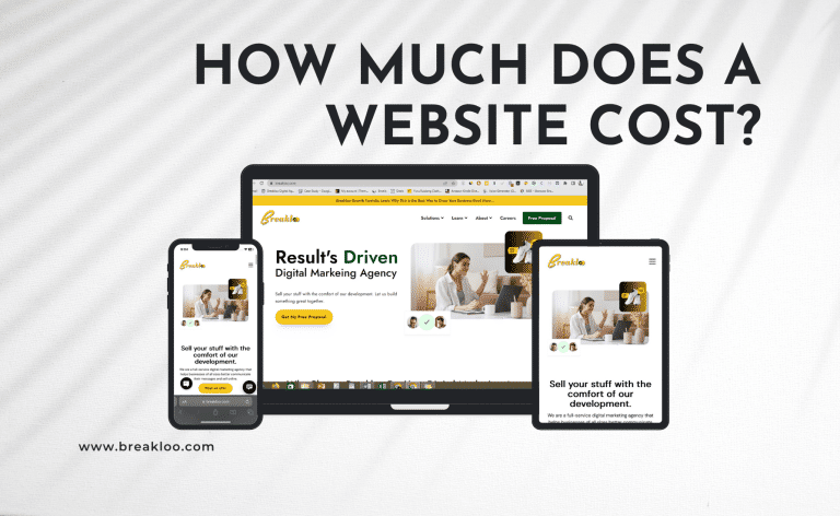 How Much Does A Website Cost?