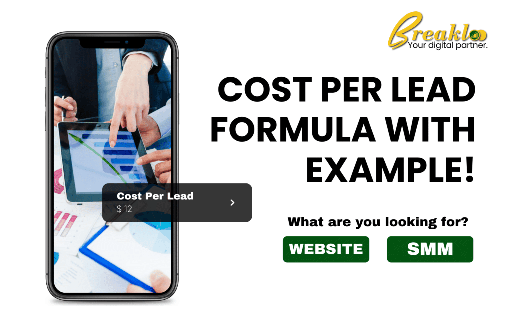 Cost Per Lead Formula With Example​ (CPL)