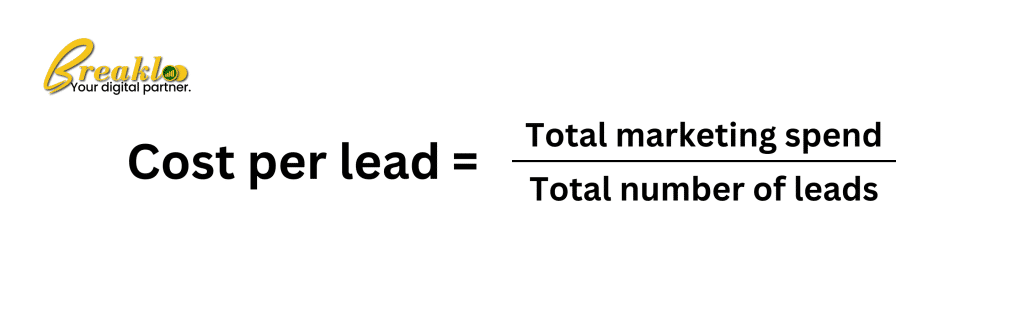 cost per lead formula "digital marketing agency"