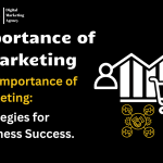 The Importance of Marketing: Strategies for Business Success.