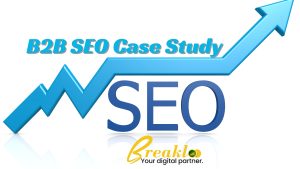 In-depth B2B SEO case study showing how a company boosted traffic, leads, and revenue through strategic keyword research, content creation, and link-building.